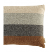 Striped Alpaca Throw Pillow - Ash $127