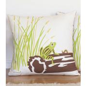 Frog Floor Pillow