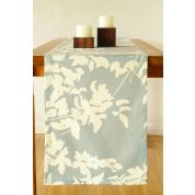 Fern Table Runner: Cream + Grey: $100