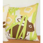 Hiding Bunny Floor Pillow