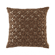 Alpaca Macramé Throw Pillow - Nutmeg $133