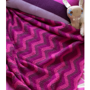 Alpaca Afghan: Desert Pink:  $287