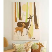 Woods Wall Art: Organic Cotton Percale