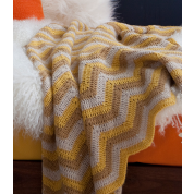 Alpaca Afghan: Sunshine Yellow:  SOLD OUT