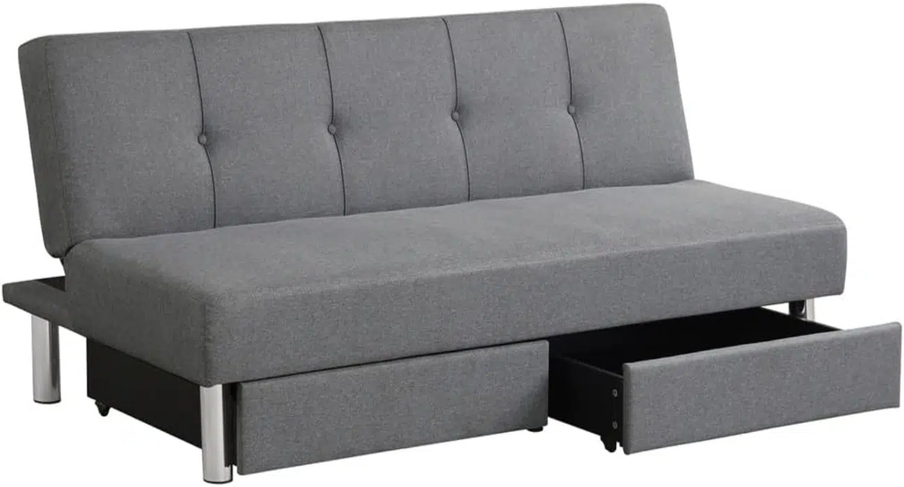 Adjustable Couch Futon Sleeper Bed