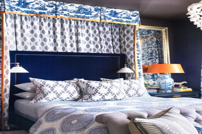Blue and Marigold