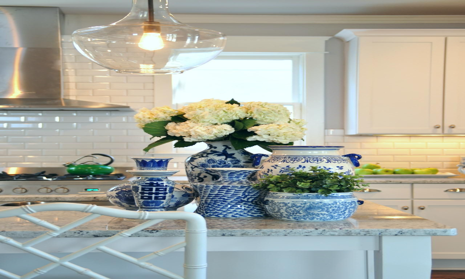 Blue and White Chinese Vases