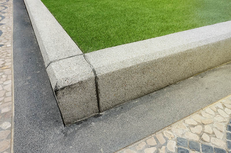 Concrete Blocks for Garden Edging