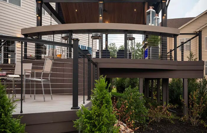 Customised Solid Railings for The Front Porch