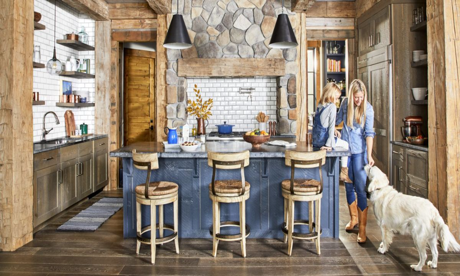 Earthy Decorations for the Top of Kitchen Cabinets