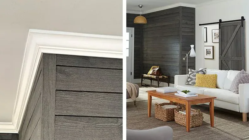 How to Cover the Shiplap on Corners