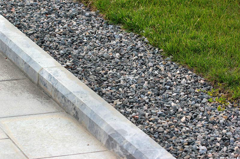 Marble Curb for Garden Edging