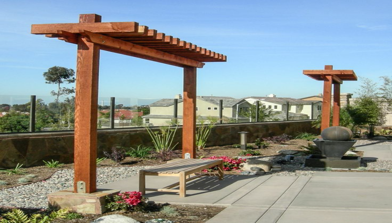 Narrow Design Pergola