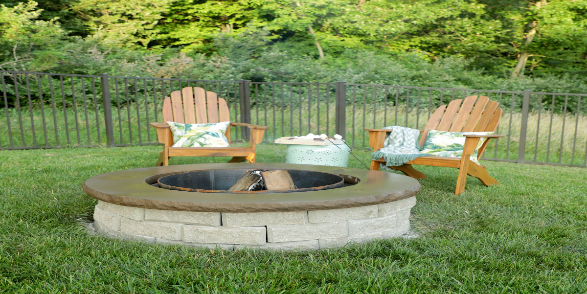 Painted Fire Pit