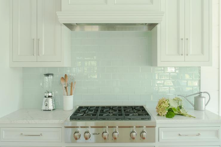 The Glass Tile Backsplash