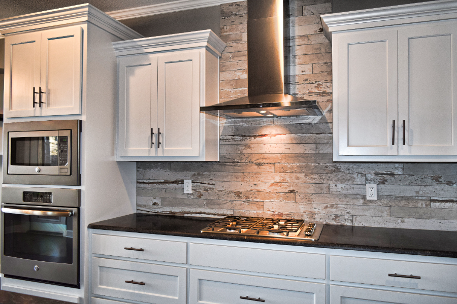 The Wood Tile Backsplash