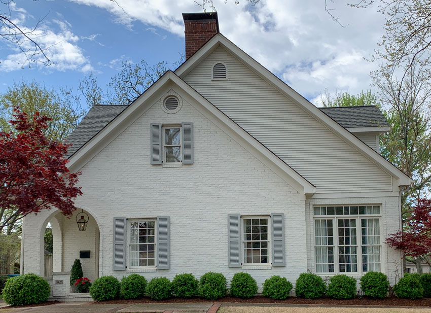 Classic White with Vinyl or Wood Siding