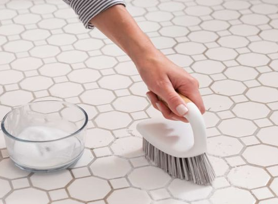Cleaning the Tile Surface
