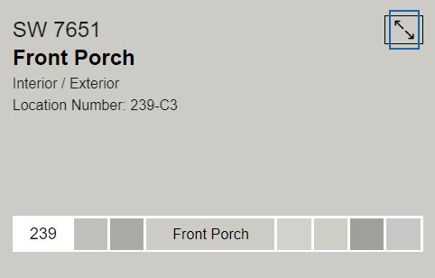 Front Porch- SW7651
