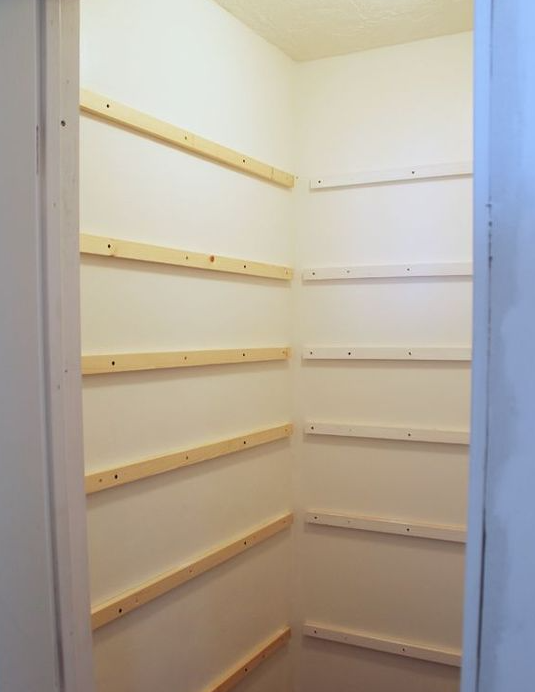 How to Begin DIY Pantry Shelves