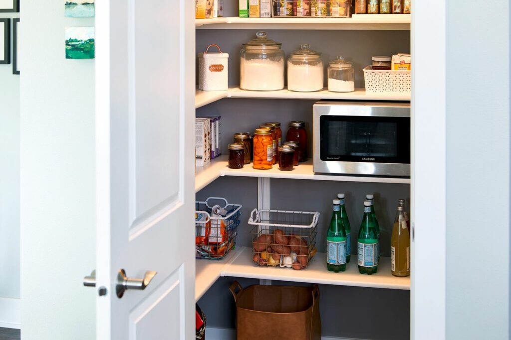 How to Use The DIY Pantry Shelves Effectively