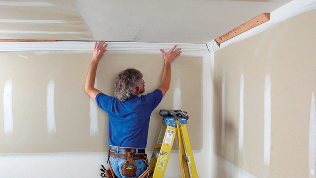 Install the Crown Molding