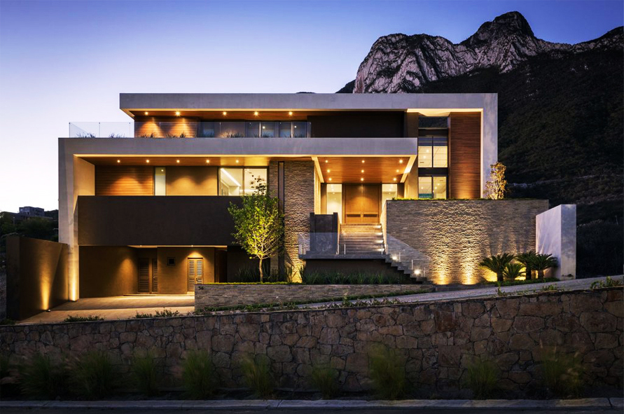 Make Lights a Part of Your Exterior Design