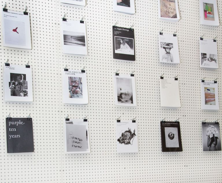 Pegboard Family Picture Wall