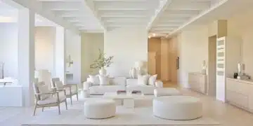 BM Chantilly Lace and SW White Paints