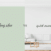 Comparing Healing Aloe (BM 1562) vs Quiet Moments (BM 1563)