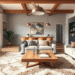 Modern Rustic Interiors: Achieving a Cozy Yet Chic Home