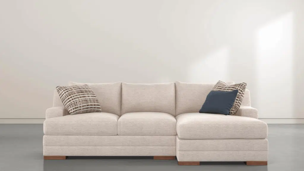 living spaces ginger chenille sofa