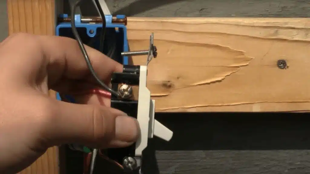 3 connect the wires to the first 3 way switch