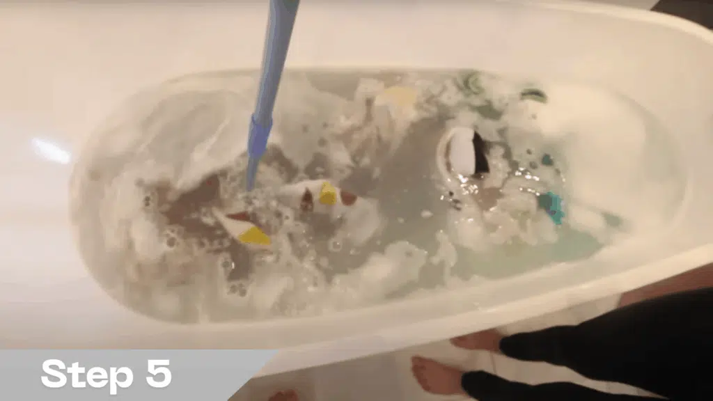 5 soak and stir regularly