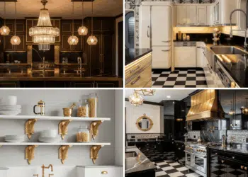 art deco kitchen