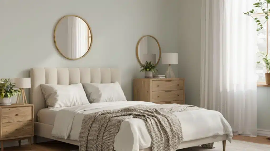 bedroom benjamin moore silver sage