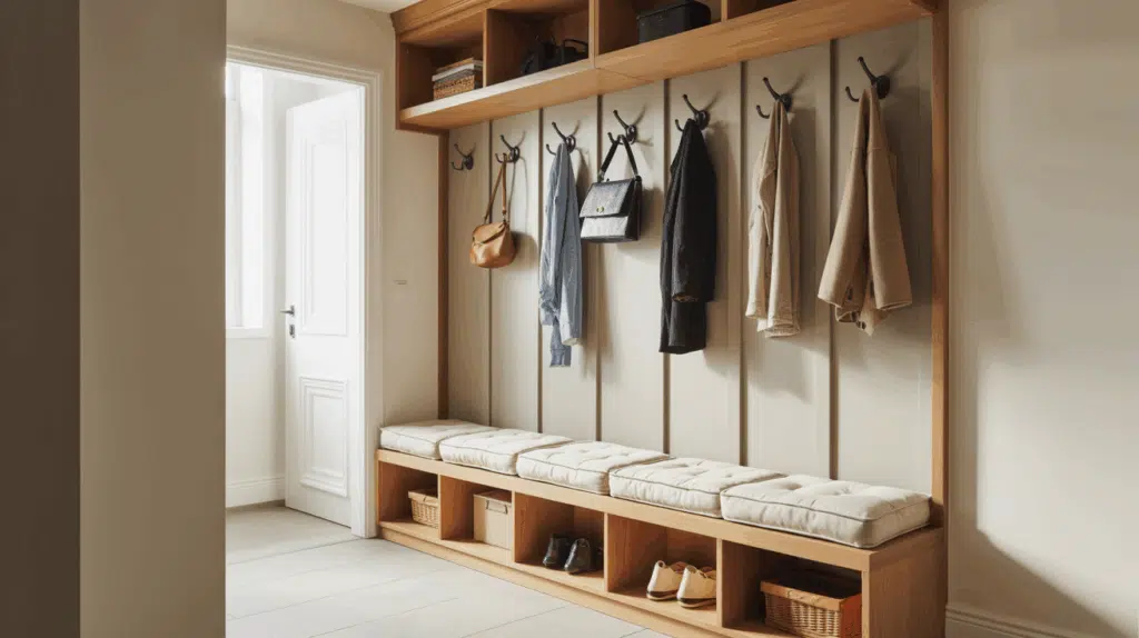 built in bench seating