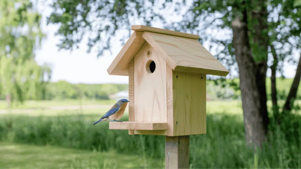 classic bluebird house