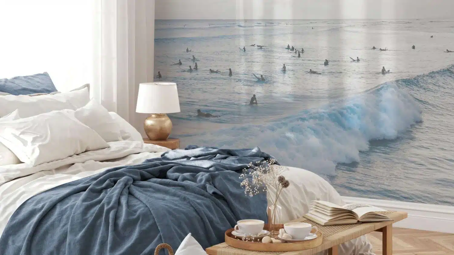 coastal wall art feature