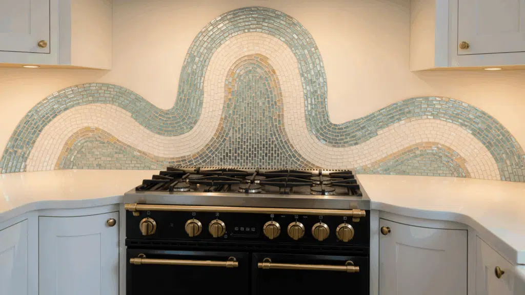 curved backsplash dream kitchen