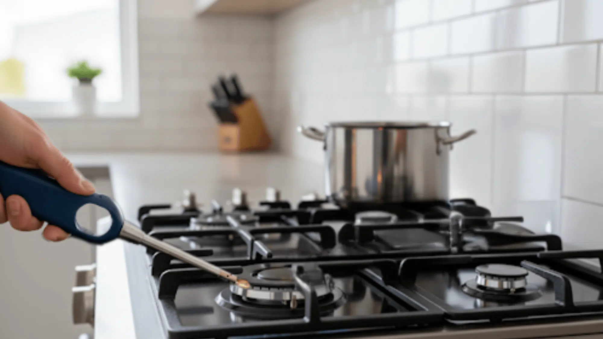 gas stove not lighting