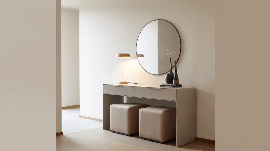 hidden storage to maximise space