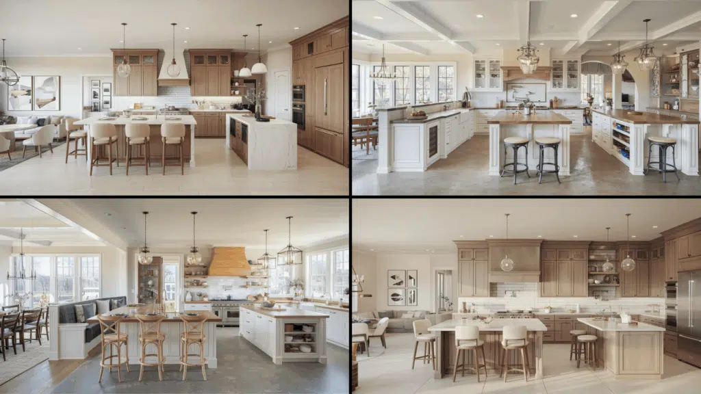 l shaped u shaped layouts