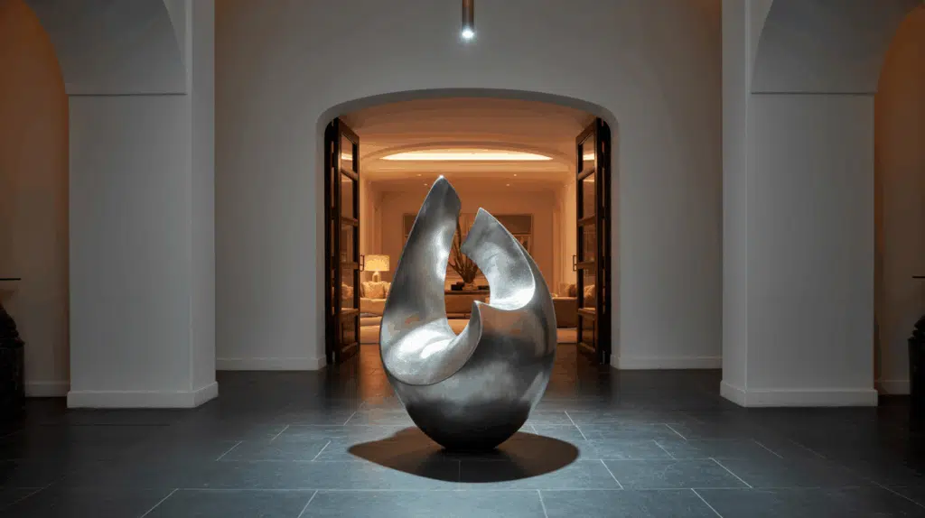 large sculputural centerpiece