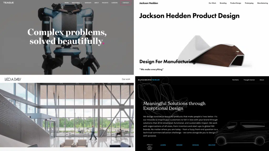 leading us based industrial design firms