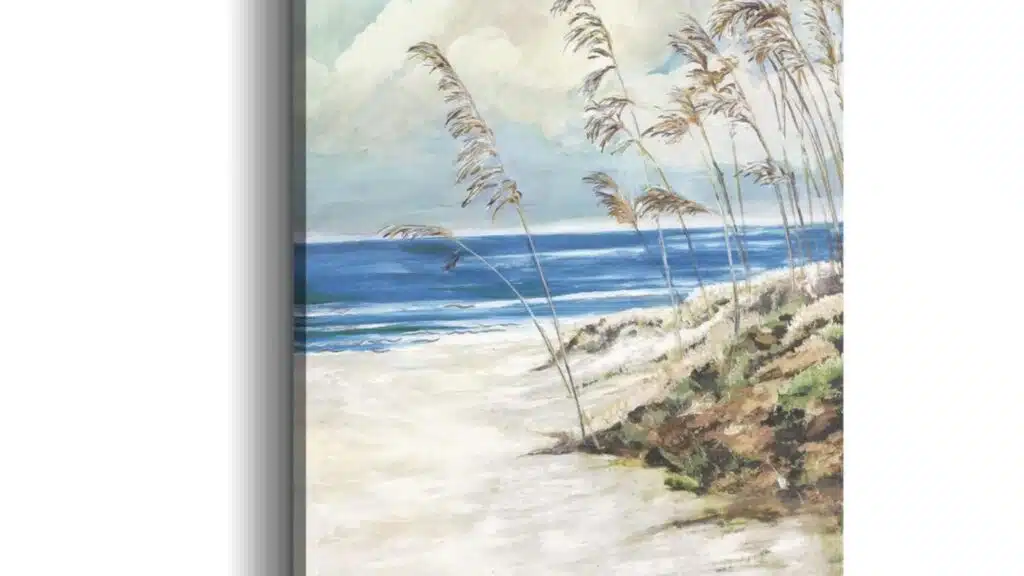 minimalist sand dunes