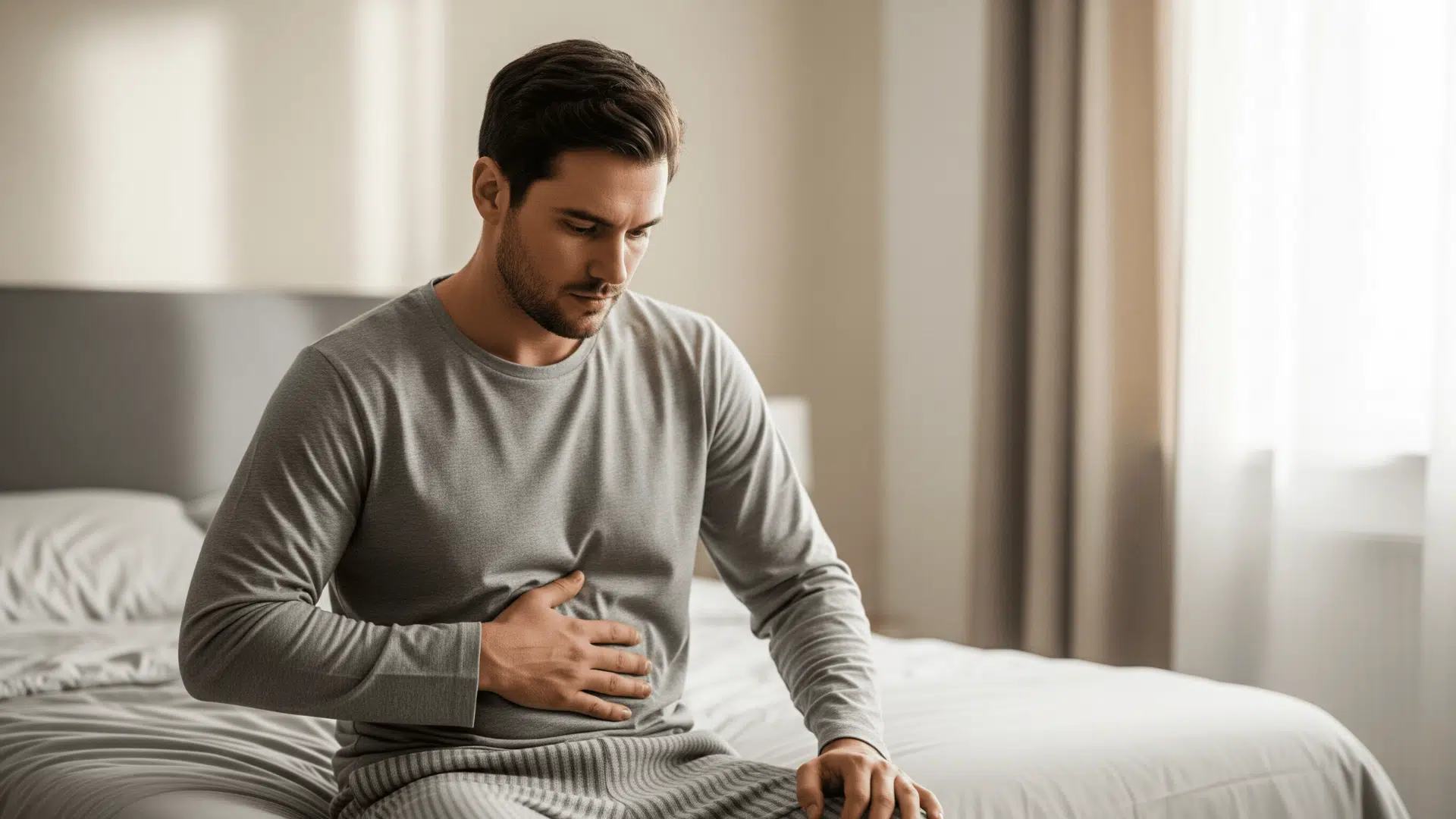 moderate colonic stool symptoms