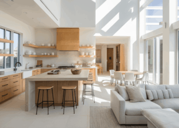 open kitchen design