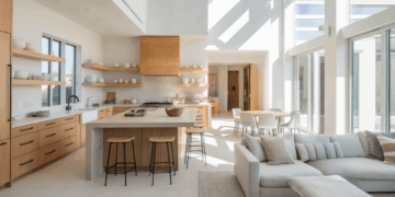 open kitchen design