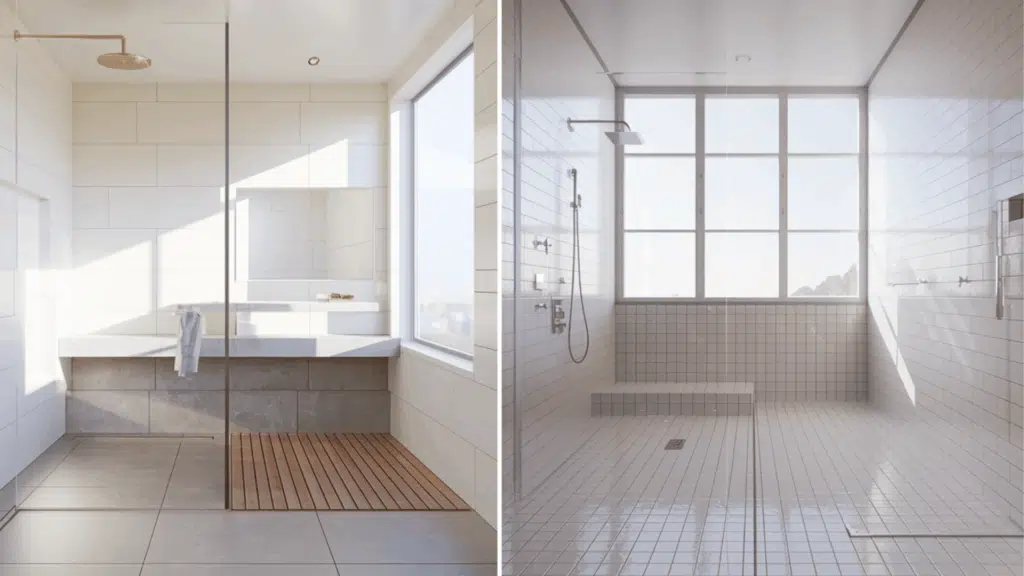 open walk in concepts